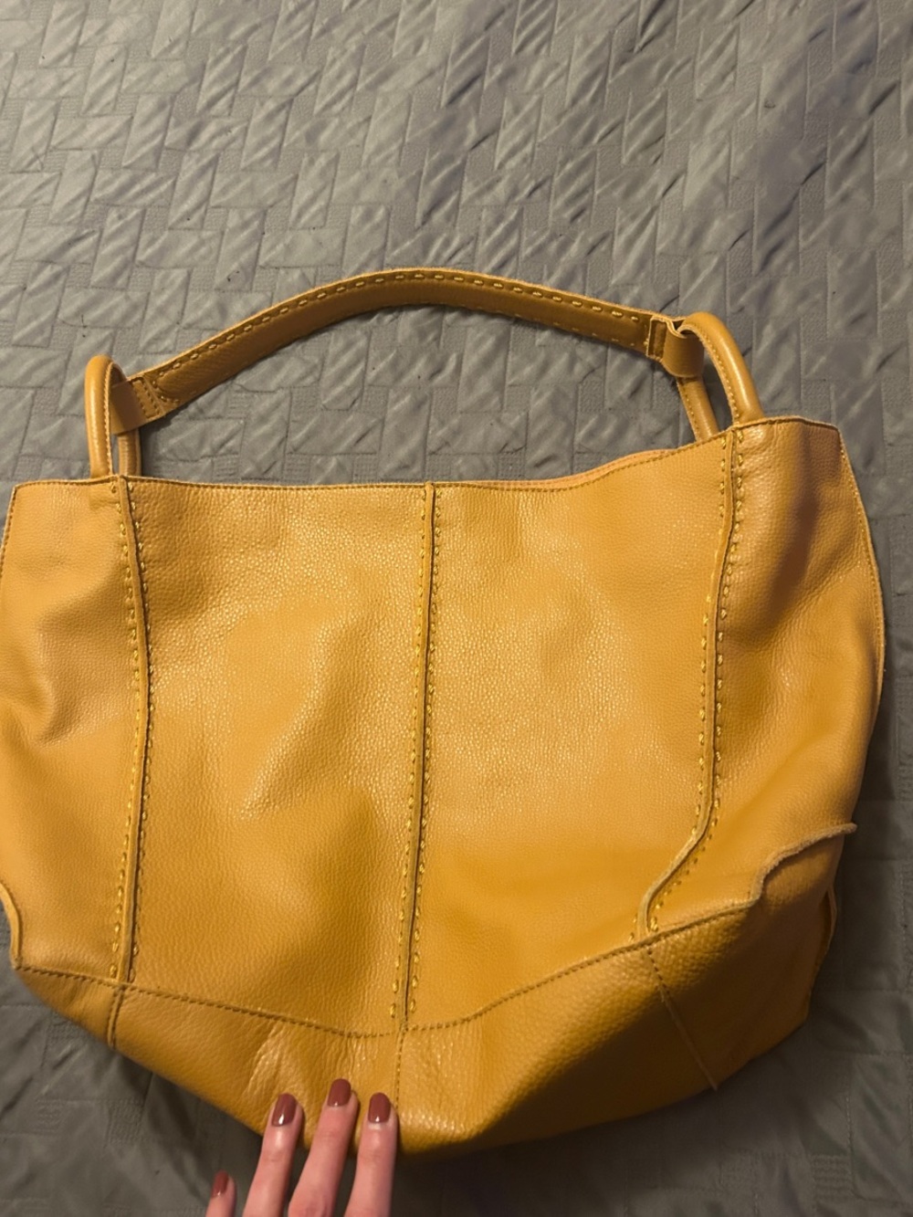 The Sak Los Feliz Brown Leather Tote